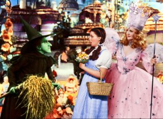 The Wizard Of Oz Margaret Hamilton Judy Garland Billie Burke Photo