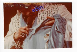 Elvis Presley Kodak Concert Photo Ripped My Pants 3/21 1976 Jim Curtin