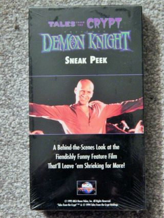 Tales From The Crypt: Demon Knight (vhs 1990s) Rare Screener Preview