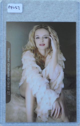 Gorgeous Heather Graham Project - X Limited Edition Collector Card - Px037 - C818 - 27