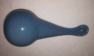 Red Wing Pottery Eva Zeisel Town & Country Marmalade Spoon / Blue Glaze