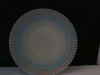 Petalware Pastel Bands Plate By Macbeth Evans Coloring