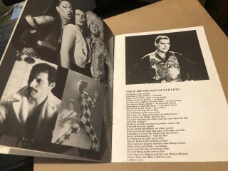 Queen Freddie Mercury Official Orig 1991 Fanclub 5