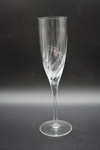 Rogaska Yugoslavian Cut Crystal Juliet 9 1/2 " Fluted Champagne Glass
