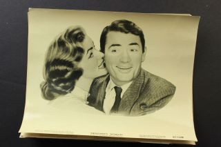 Five 1957 Designing Woman Movie Still Photos Gregory Peck Lauren Bacall