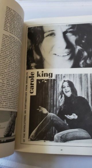 1976 Carole King Biography in Words & Pictures Michelle S.  Cohen Book Magazin 4