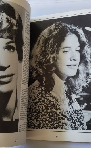 1976 Carole King Biography in Words & Pictures Michelle S.  Cohen Book Magazin 5