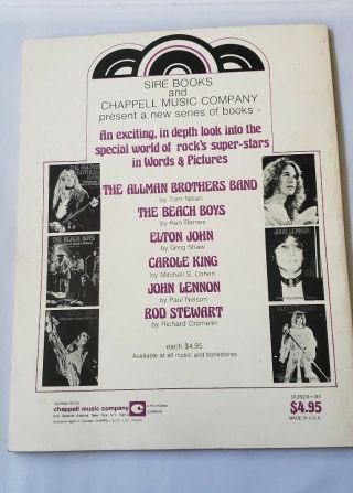 1976 Carole King Biography in Words & Pictures Michelle S.  Cohen Book Magazin 6