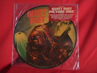 Quiet Riot Metal Health 1983 Picture Disc 33 Lp Record M - Hype Sticker