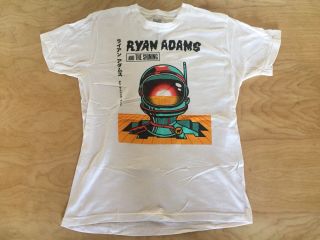 Ryan Adams And The Shining T Shirt Size Mens Large.  Ryan Adams Pax - Am Records