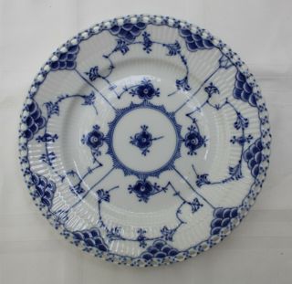 Royal Copenhagen Blue Fluted Full Lace Salad/side Plate 1/1087 1st Quality