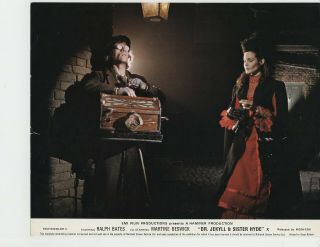 Dr Jekyll & Sister Hyde 1971 Hammer Films Foh Tony Calvin,  Martine Beswick