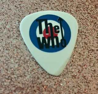 The Who Frank Simes Concert Guitar Pick (on Stage)