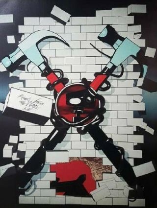 Roger Waters (pink Floyd) : The Wall Live : 2010 Limited Print :only One On Ebay