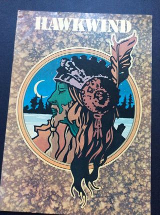 Hawkwind 1974 Tour Programme (inc Fold Out Poster)