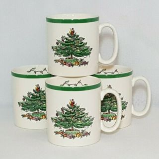 Spode Christmas Tree Mug Set of 4 Tom & Jerry 2