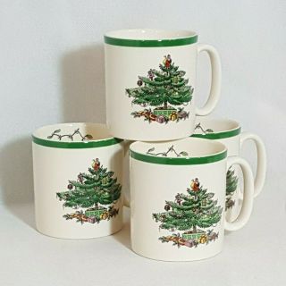 Spode Christmas Tree Mug Set of 4 Tom & Jerry 4