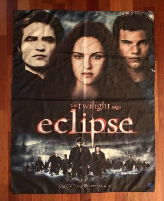 The Twilight Saga Eclipse 2010 Summit Entertainment Large Cloth Banner