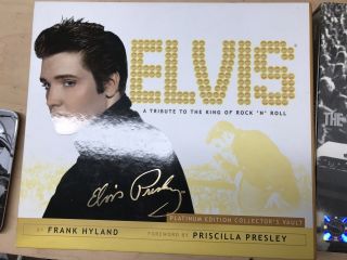 Elvis Presley " A Tribute To The King Of Rock And Roll " By Frank Halland Book