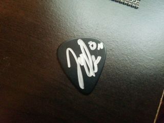 Signed Jesse Lacey Guitar Pick