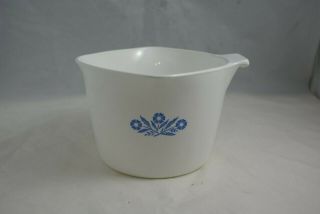 Corning Ware Blue Cornflower 1 Qt 4 Cup 32 Oz Mixing Measuring Cup Sauce Bowl