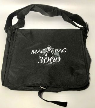 Joey Mcintyre Nkotb Mac Pac 3000 Rare Limited Edition 2009 Black Messenger Bag