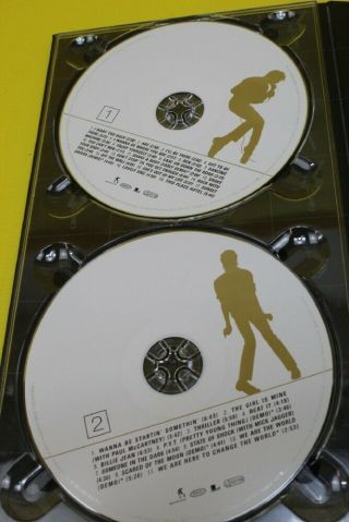 MICHAEL JACKSON THE ULTIMATE TOUR CD ' s & BOOKLET SET COLLECTABLE BLA 21 LC 4