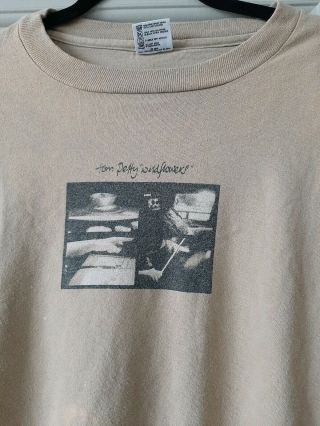 Rare Vintage Anvil Tom Petty Wildflowers 1995 Tour Single Stitch T Shirt 90s Xl