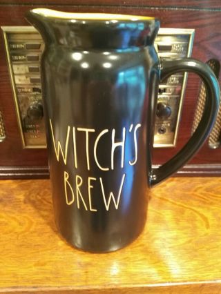 Rae Dunn 2019 Halloween Witch’s Brew Pitcher