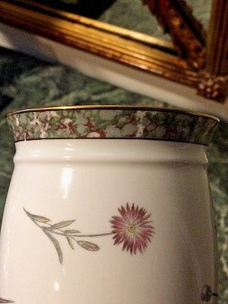 Wedgewood Porcelain Hummingbird Vase 1991 England 4