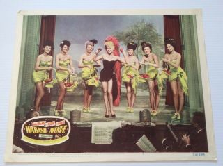 Us Lobby Card - Wabash Avenue (1950) - Betty Grable / Victor Mature (2)