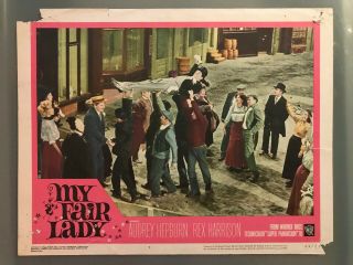 Lobby Card 11x14: My Fair Lady (1964) Audrey Hepburn,  Rex Harrison