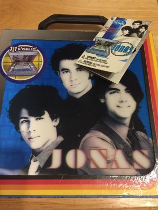 Vintage Disney Jonas Brothers Cosmetic 11 Piece Factory With Tag