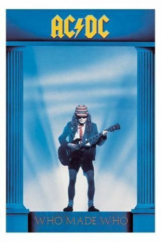 Acdc Who Made Who Poster 61x91cm Ac/dc Guitarist Angus Young