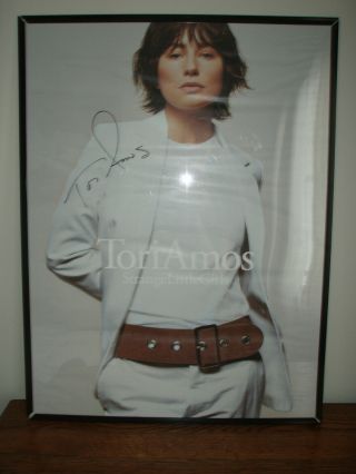 Tori Amos Autographed Poster,  Strange Little Girls Album