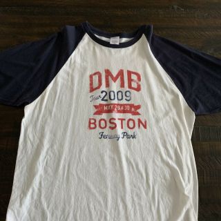 Mens Dave Matthews Band Fenway Park Concert Tshirt 2009 Xl