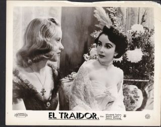 Elizabeth Taylor Honor Blackman Closeup In Conspirator 1949 Movie Photo 27627