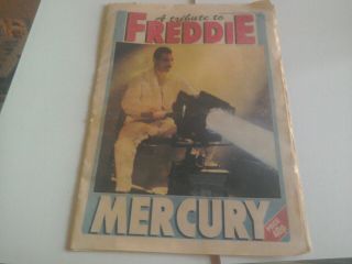 A Tribute To Freddy Mercury.  Evening Mail 1991.
