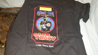 Dick Tracy Movie Premier T - Shirt Large
