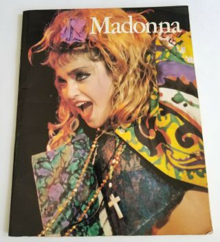 Madonna: Like A Virgin 1985 Omnibus Press Paperback Biography Tour Uk Book