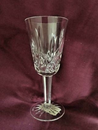 Sherry Glass Lismore By Waterford Crystal With Tag And Mark