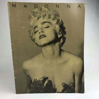 Madonna Japan Concert Program Book World Tour 1987 Rare Who 