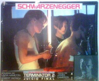 Arnold Schwarzenegger Terminator 2 Lobby Card: 91