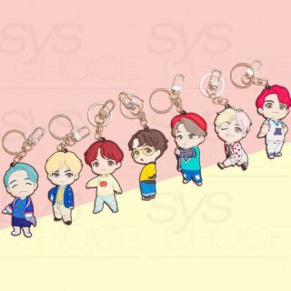 Bts Pop - Up House Of Bts Official Md Character Keyring,  Tracking Number