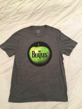 The Beatles Green Apple T - Shirt,  Size Large,  Official Beatles Merchandise