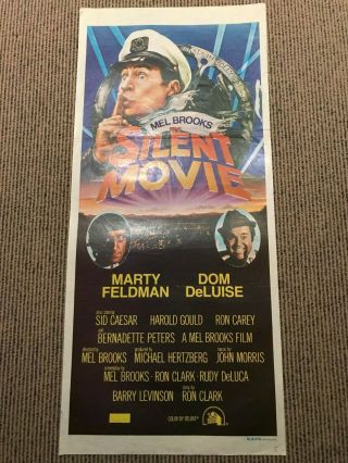 Movie Poster 13x30: The Silent Movie (1976) Marty Feldman,  Dom Deluise