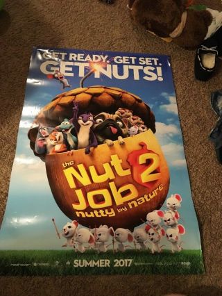 The Nut Job 2 27x40 Movie Poster Double Sided With Tracking
