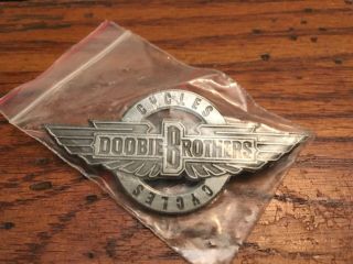 Doobie Brothers 1989 Cycles Promo Metal Pin