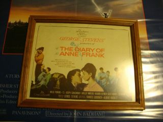 Shelley Winters Diary Of Anne Frank,  The Balcony Chapman Report 1 Framed