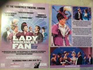 Promotional Movie Flyer Lady Windermere 